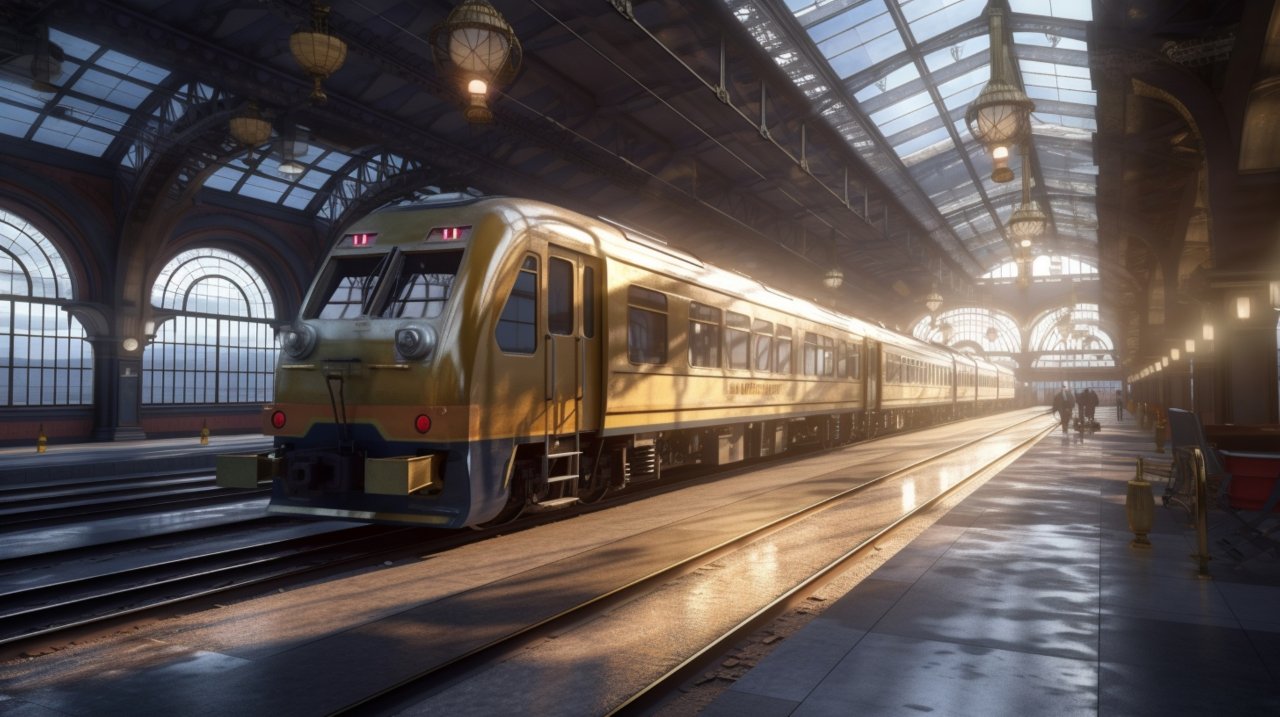 train station