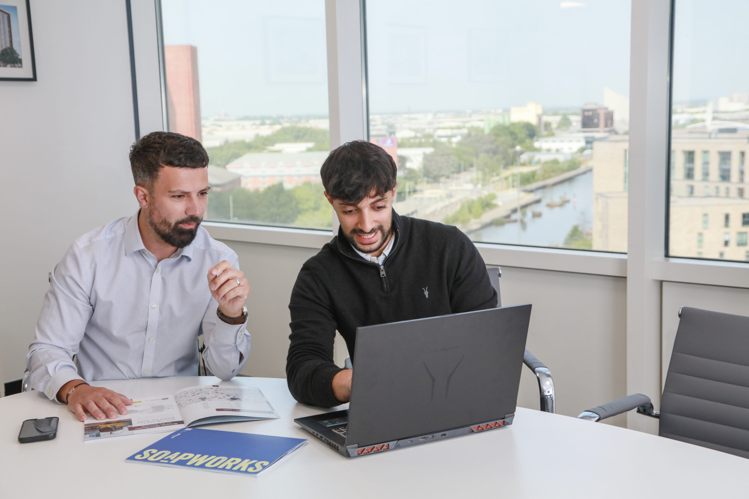 RWinvest Manchester Office with staff working