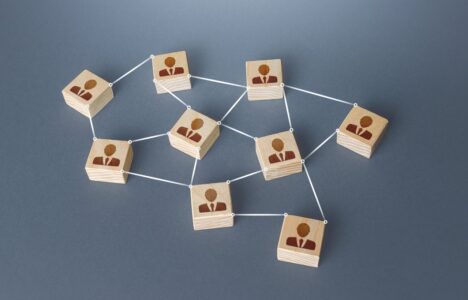 Network of connected people