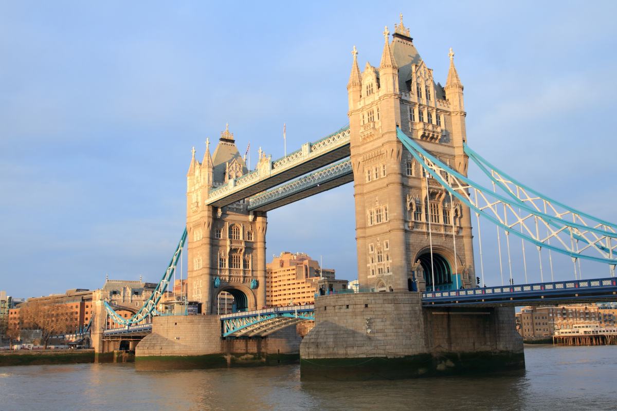 Tower Bridge in London UK