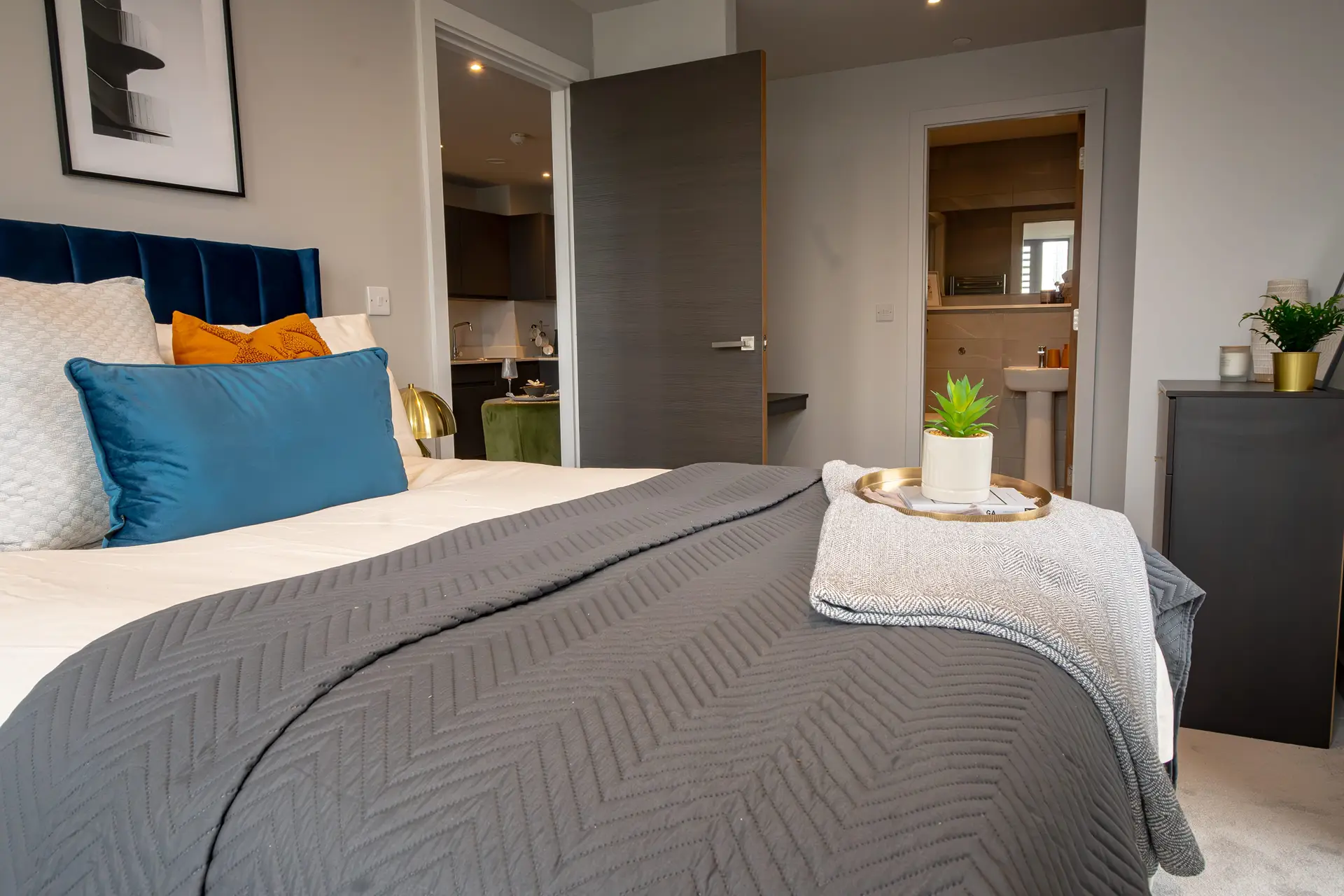 Embankment Exchange bedroom interior