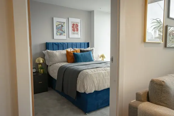 Embankment Exchange interior bedroom