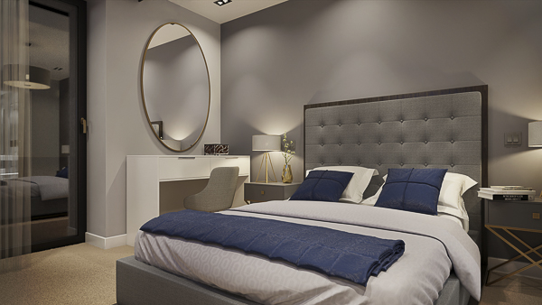 West One CGI interior image