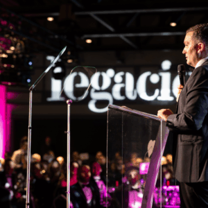 Legacie Foundation gala showing event and speech