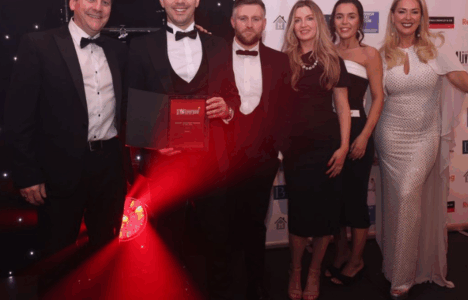 RWinvest on stage at the YM Liverpool awards 2025