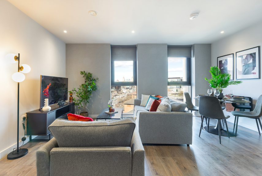 Miller's Place completed development interior