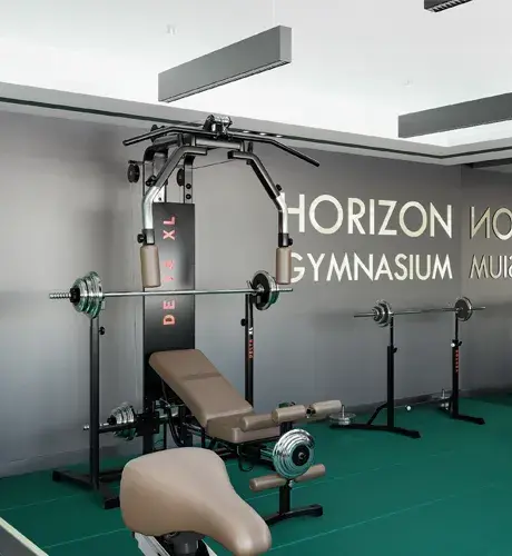 Horizon Manchester CGI of onsite gym