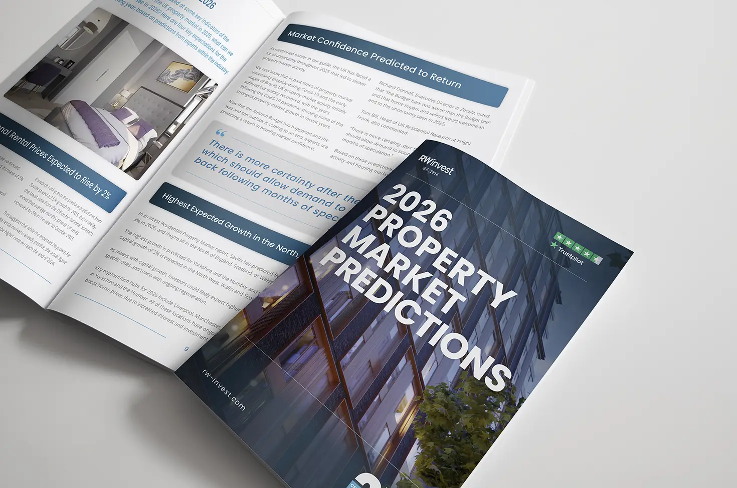 2026 Property Market Predictions Guide mockup of PDF