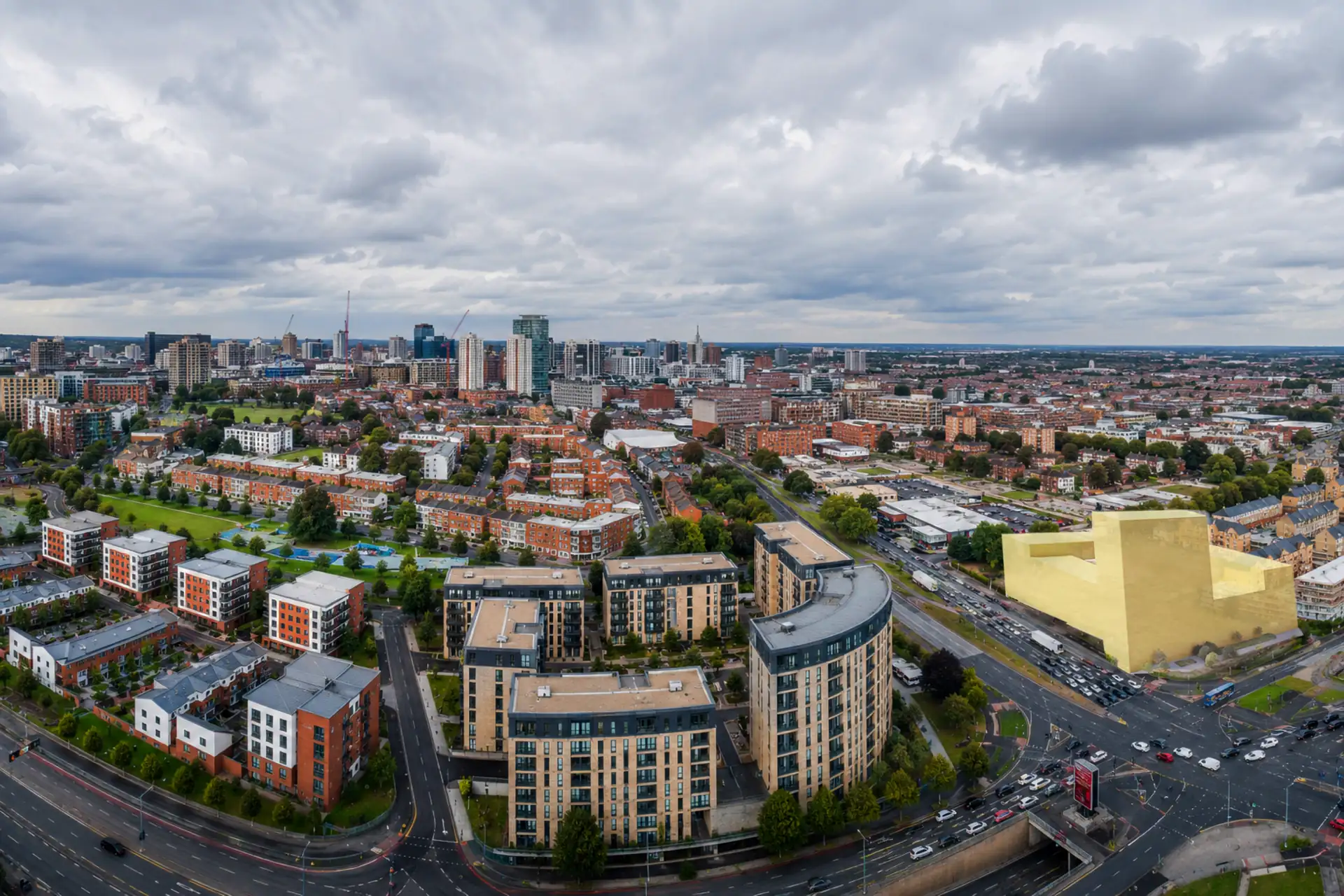 Boulevard landscape image